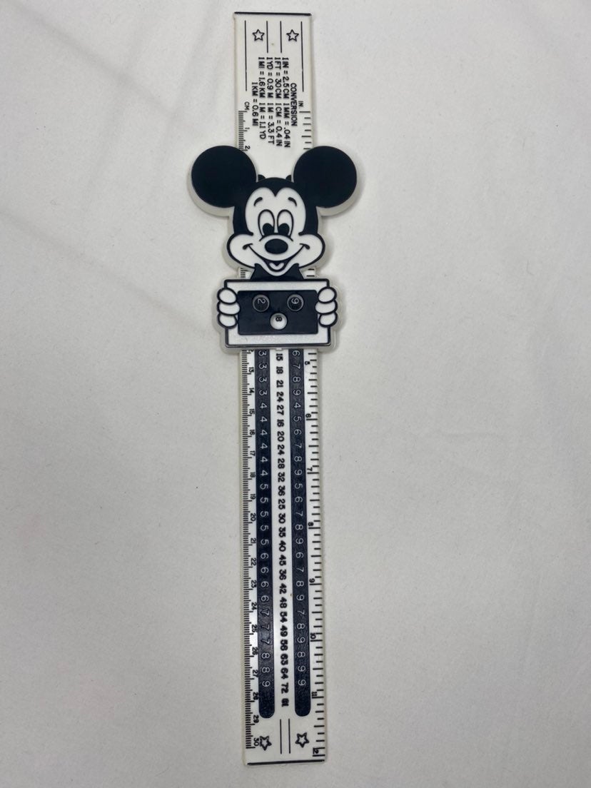 Vintage DISNEY Slide Ruler Conversion