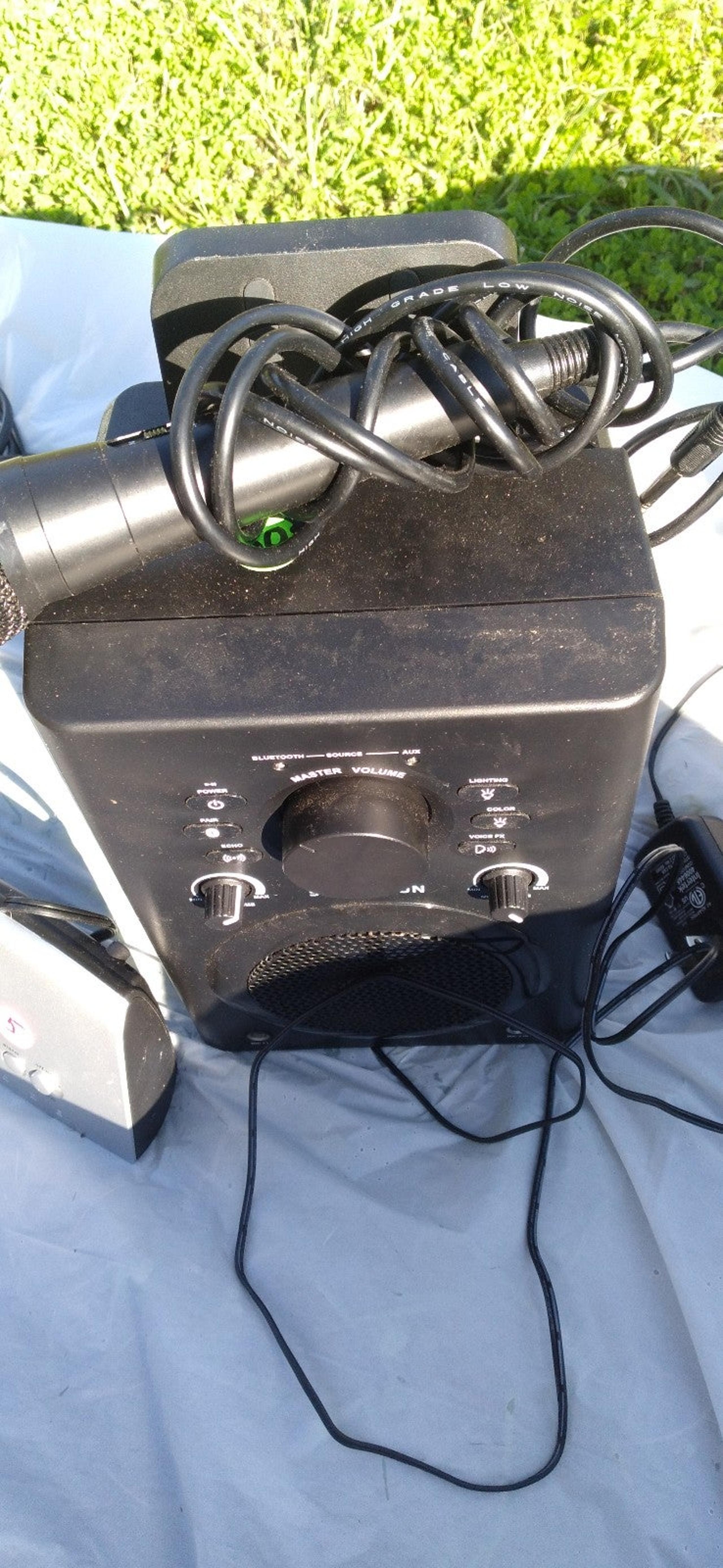 Bluetooth Karaoke Machine & Microphone