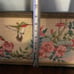 Hummingbird Pink Hibiscus Needlepoint
