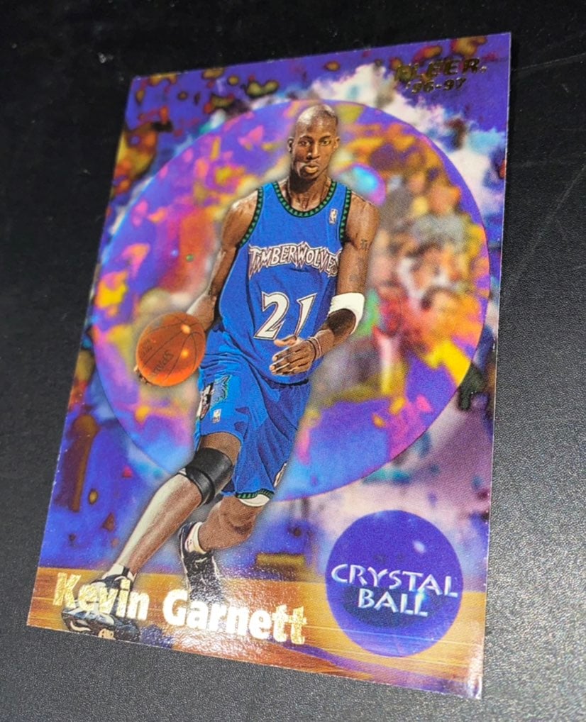 Kevin Garnett Rare Crystal Ball Card