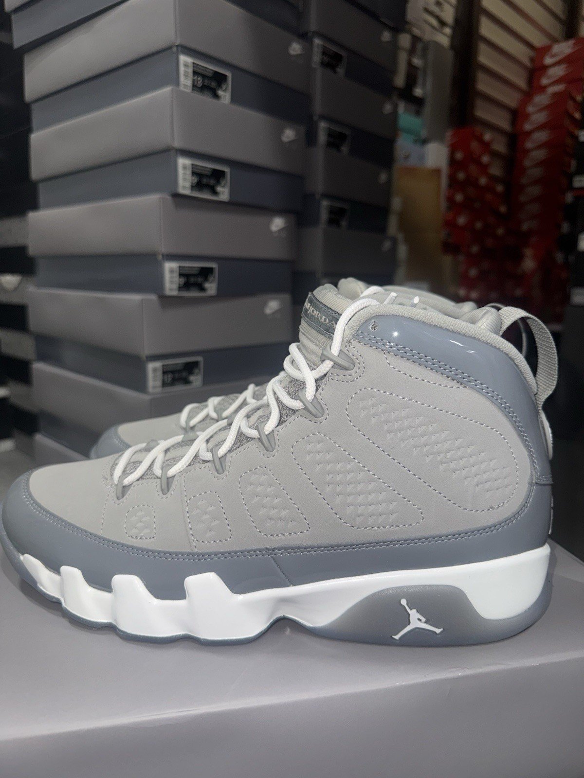 Size 12 - Nike Air Jordan Retro 9 Cool Grey HV4794-011 In Hand Mens Brand New