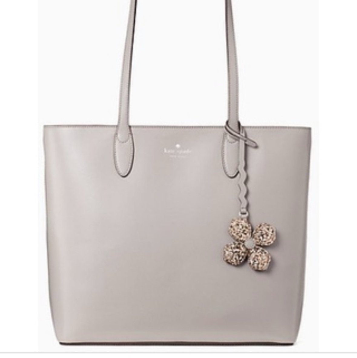 kate Spade Kerri tote grey leather