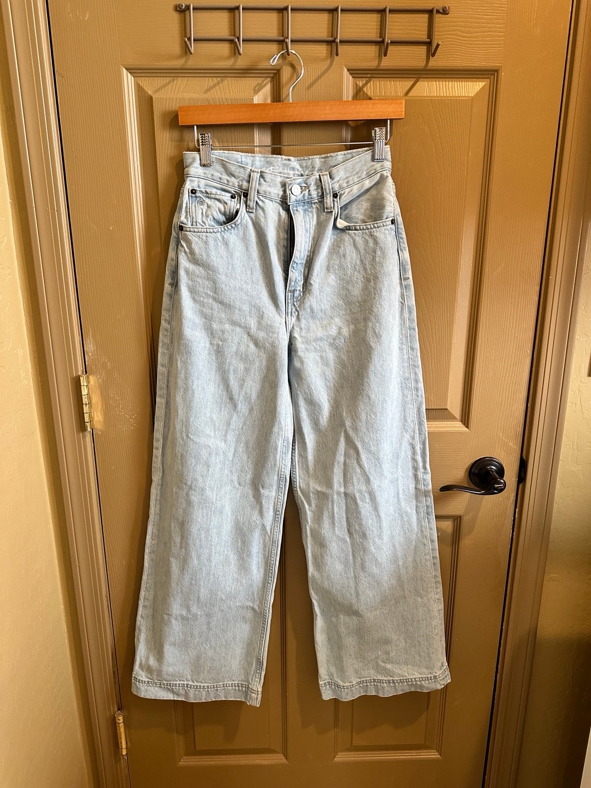 Etica Wide Leg Jeans, size 25