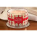 HomeWorx by Slatkin + Co. 18 oz Raspberry Linzer Cookie Candle with Recipe New