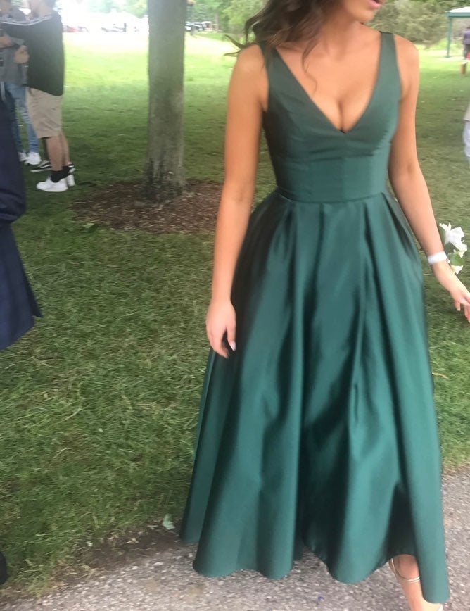 Green prom dress