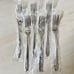 6pc SANT ANDREA Mascagni Stainless 18/10 Dinner Fork 8 in Glossy Plain Flatware