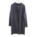 New NWT Gentle Fawn Long Line Grey Cozy Fall Sweater Size Medium Rylan Charcoal