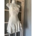 HELLO MOLLY MOON OVER HER SHOULDER DRESS WHITE