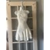HELLO MOLLY MOON OVER HER SHOULDER DRESS WHITE