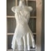 HELLO MOLLY MOON OVER HER SHOULDER DRESS WHITE
