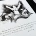 Religious Art Origional Drawing Signed Pen and Ink Scripture Verse (4)