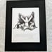 Religious Art Origional Drawing Signed Pen and Ink Scripture Verse (4)