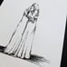Religious Art Origional Drawing Signed Pen and Ink Scripture Verse (4)