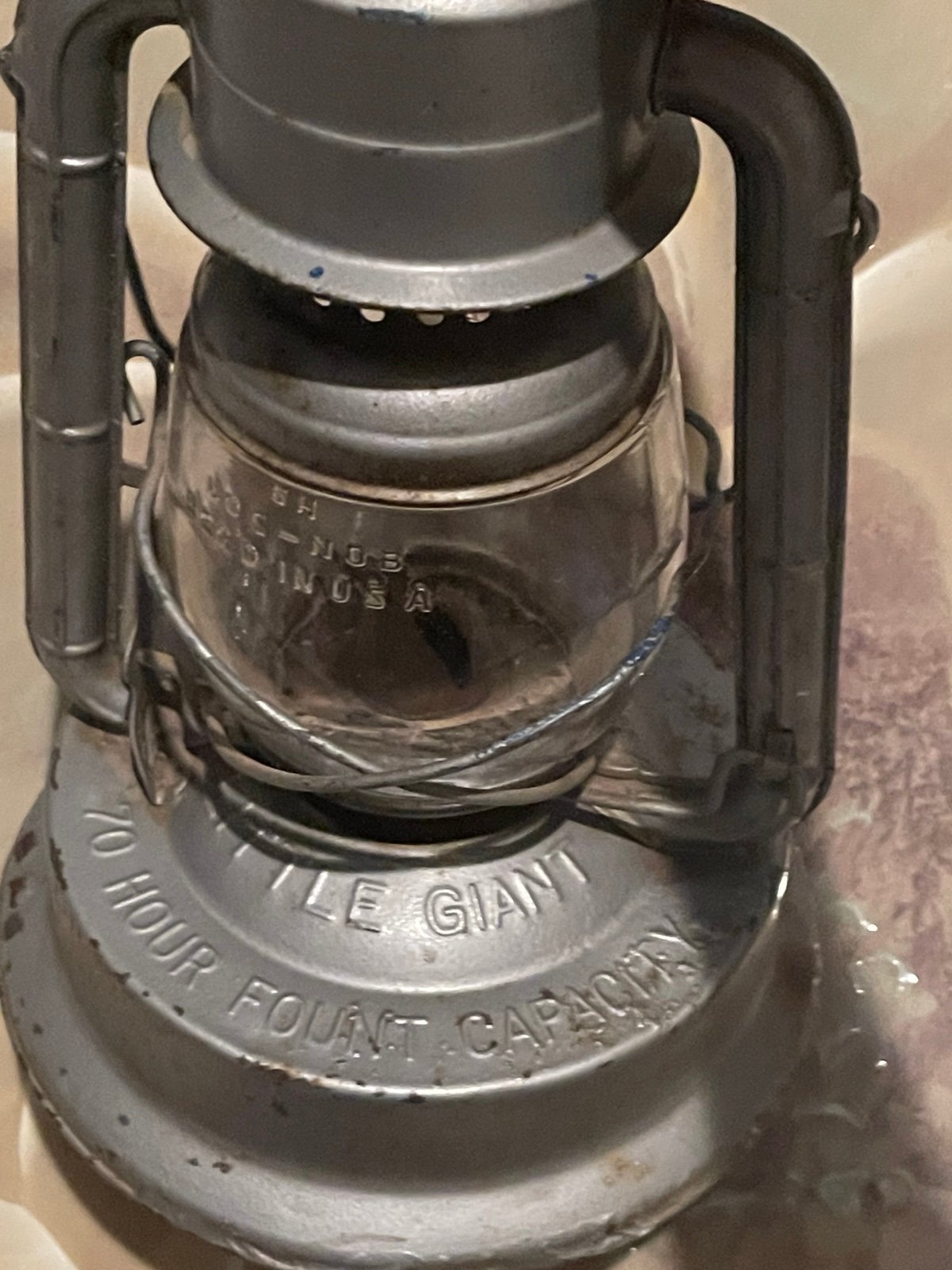 This vintage Dietz lantern is a must-have for any railroadiana and transportatio