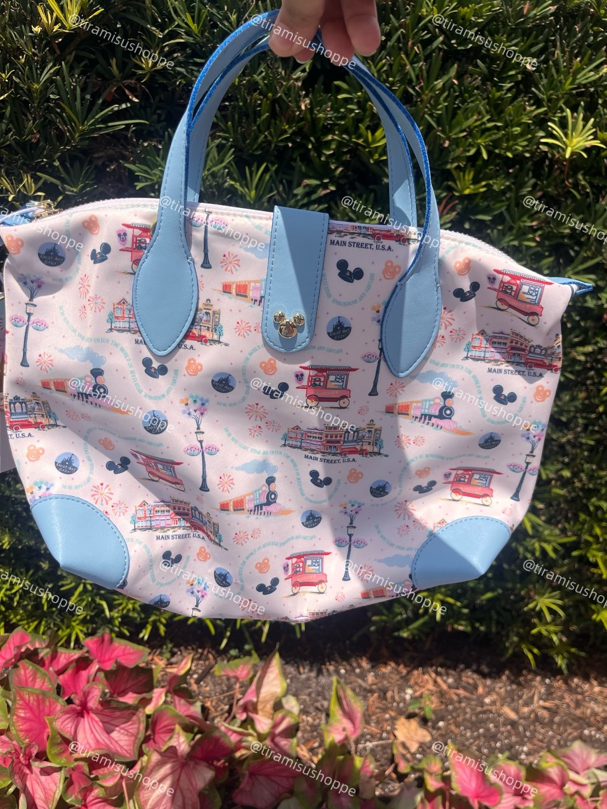 Stoney Clover Lane Disney World Pouchette 03 Main Street Purse On Hand NWT