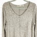 Soft Surroundings Women’s Medium Cloud Nine Tunic Sweater Top V Neck Long Sleeve