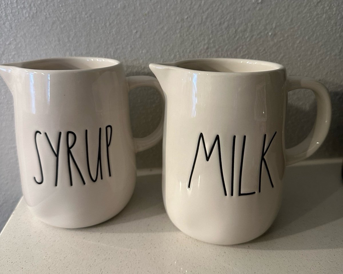 Rae Dunn (2) milk&syrup