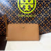 NWT! Tory Burch Emerson Wristlet Zip Continental Wallet Saffiano Leather