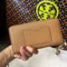 NWT! Tory Burch Emerson Wristlet Zip Continental Wallet Saffiano Leather