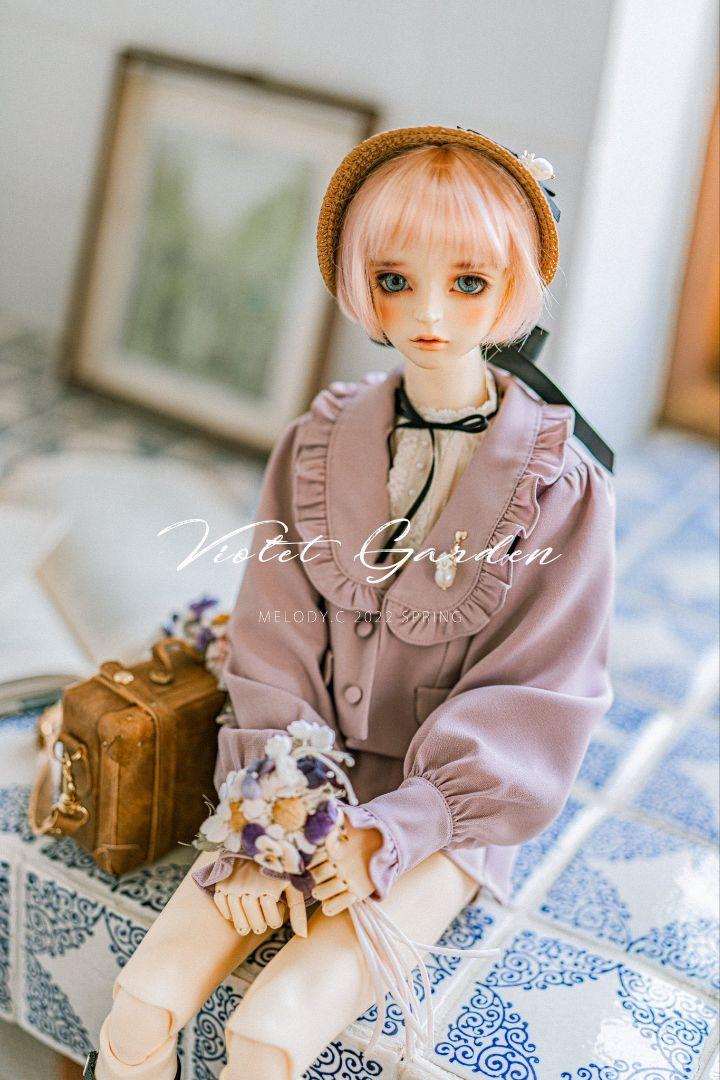 Doll clothes made by MELODY.C (Lavender Set)