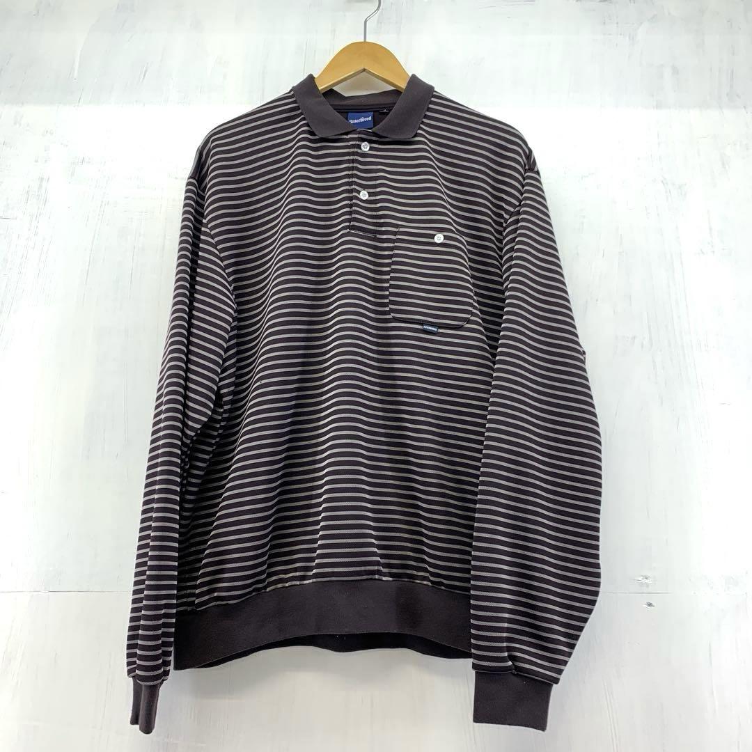 68▢INTERBREED Jacquard Border Polo Shirt TS0409-3