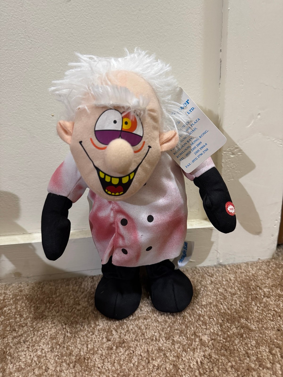 Magic Power Halloween Animated Mad Scientist Weird Science Sample Prototype