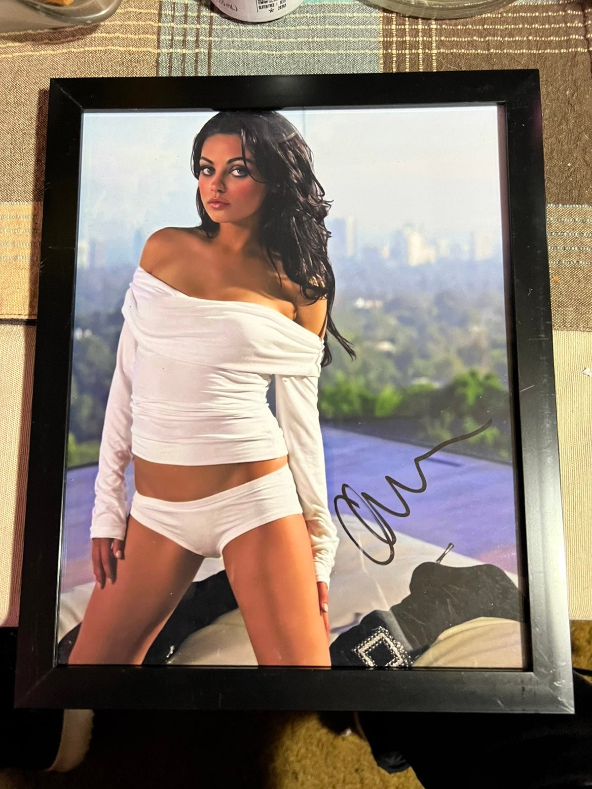 Mila Kunis Autograph With COA! Very Rare Signature!!!!