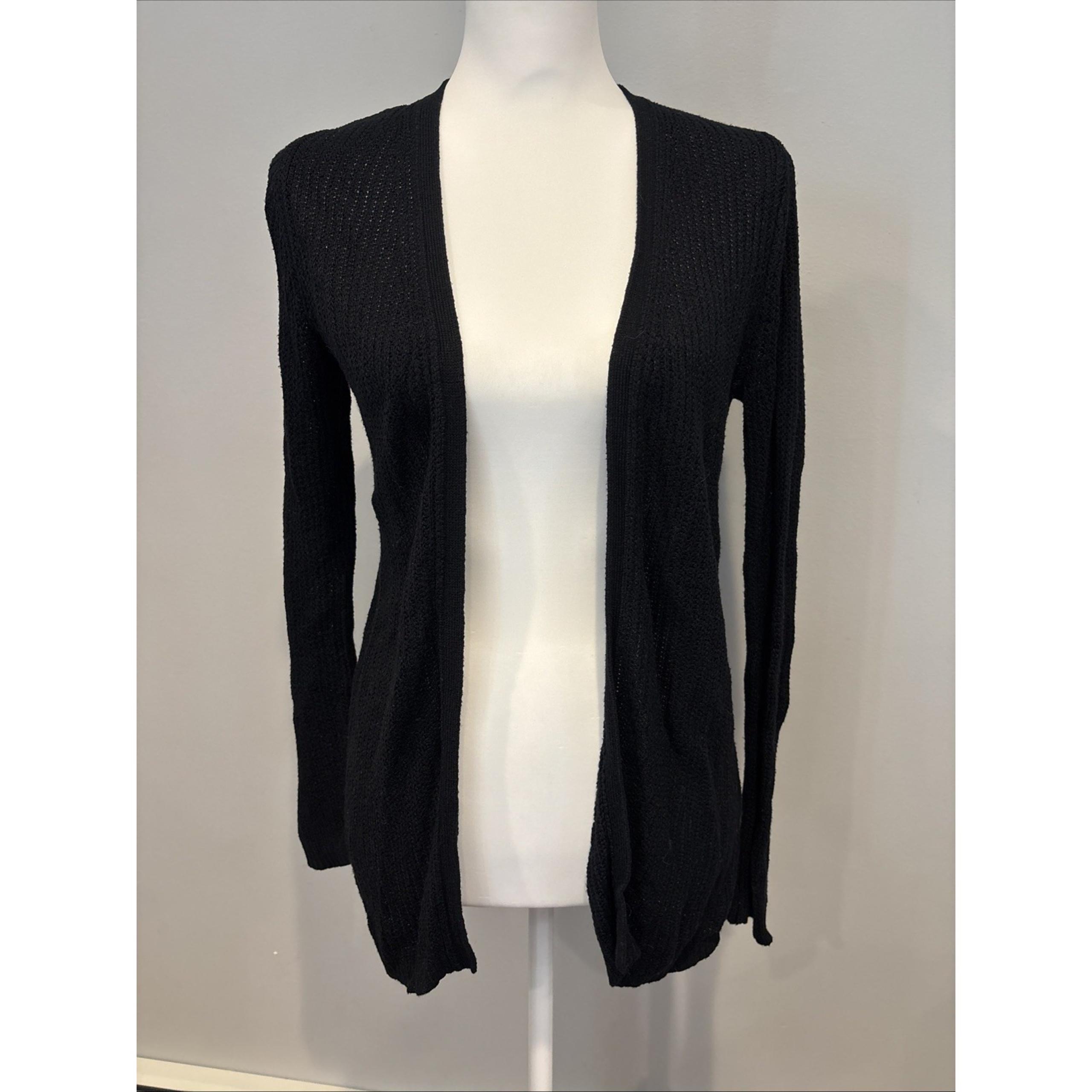 Brandy Melville Black Breathable Lightweight Cardigan