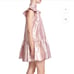 Corey Lynn Calter Dress Pink Metallic Roanne Mini Ruffle Sz M