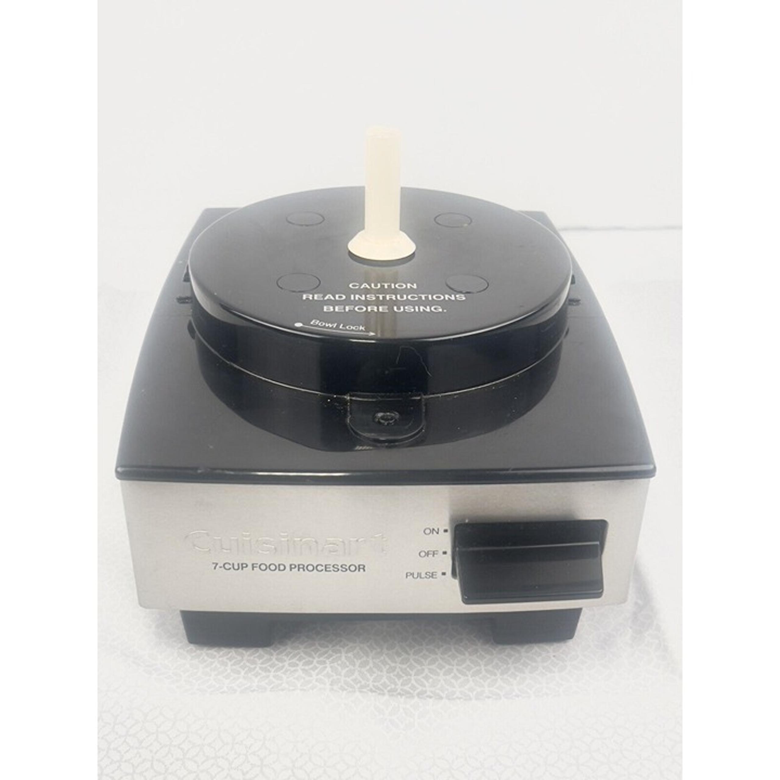 Food Processor 7 Cup DFP-7BC Base Motor Only. TESTED AND WORKS - Cuisinart