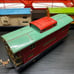 Lionel PreWar 817 Caboose - Red Body/Peacock Roof