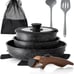 10 Piece Nonstick Pots and Pans Set -s8z6
