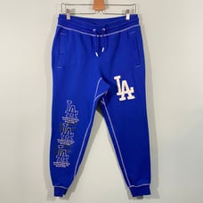 New Era MLB Genuine Merchandise LA Dodgers Blue Joggers Sweatpants Size M