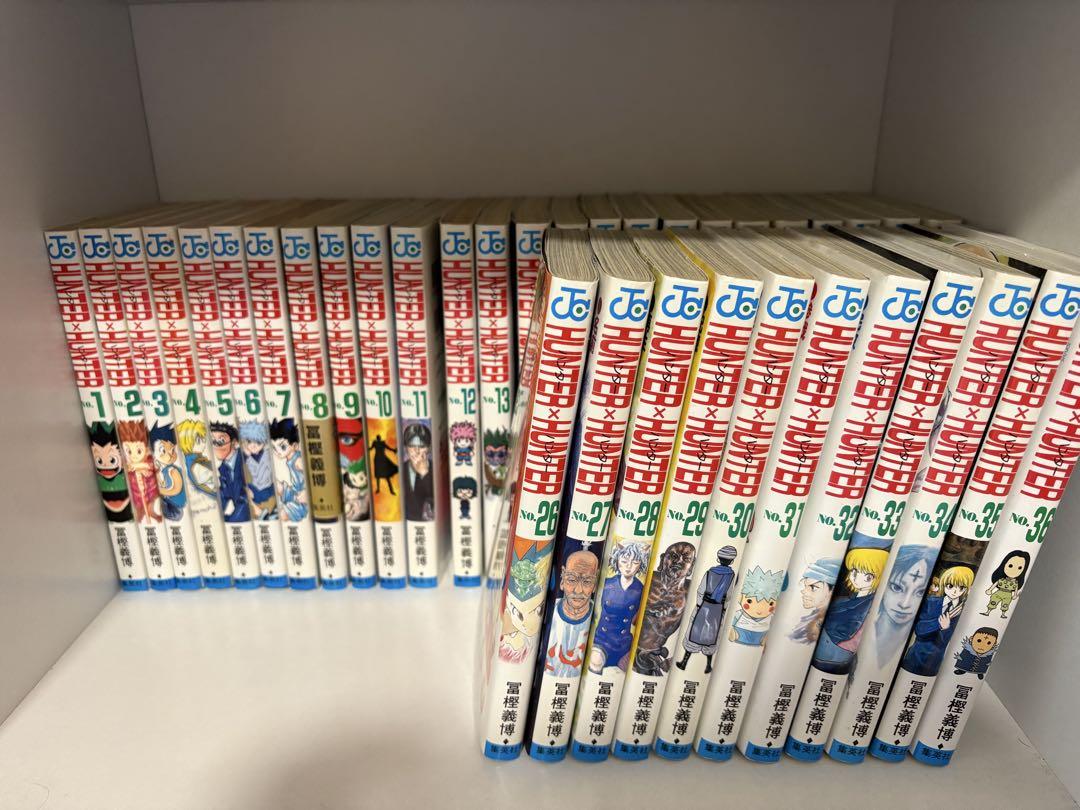 ALL 1st edition Hunter x Hunter VOL.1-36 Complete set Comics