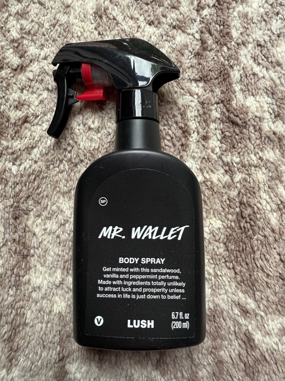 Lush Mr. Wallet Body Spray 6.7oz/200ml