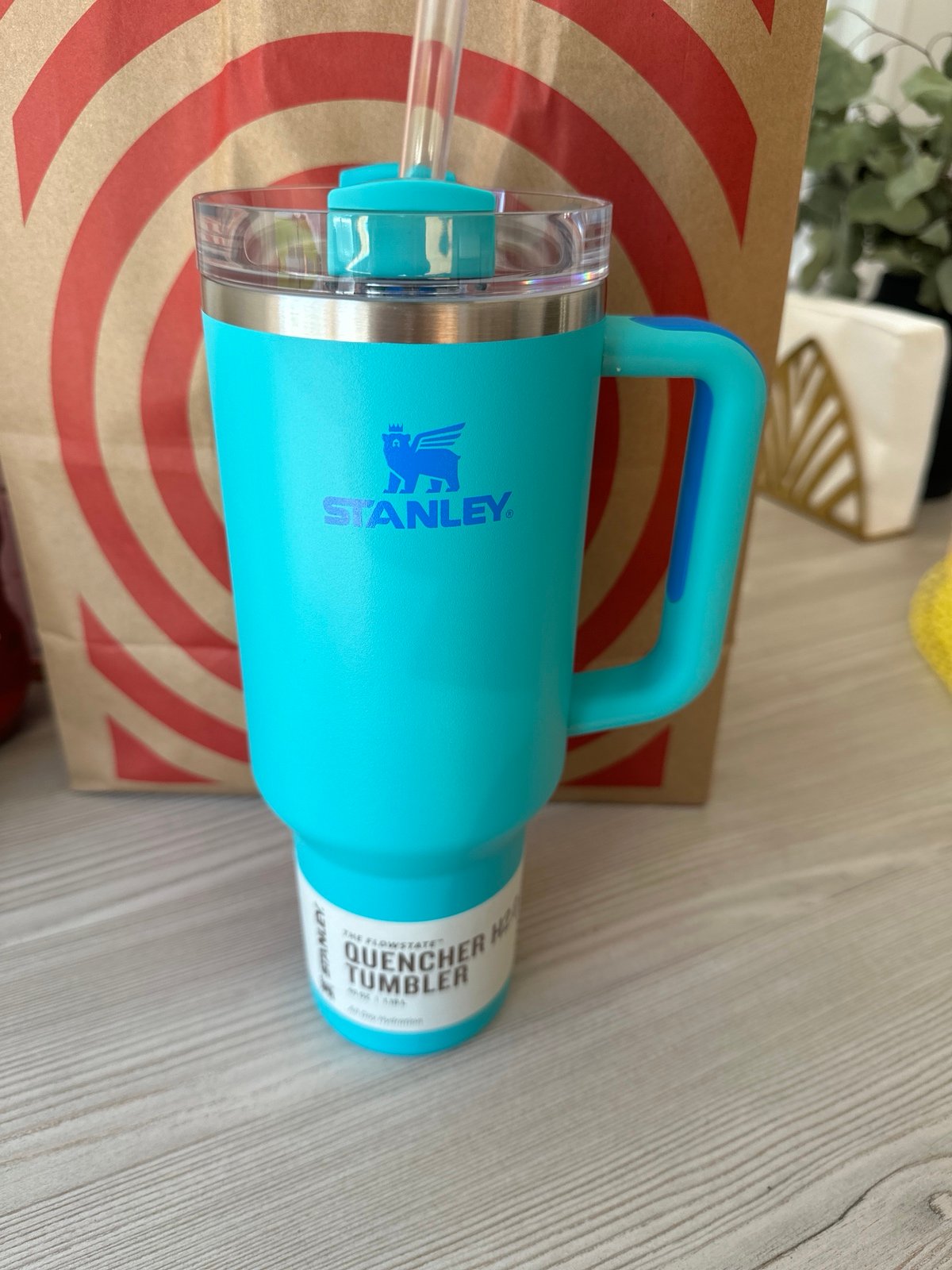 Stanley 40 oz tumbler aquamarine target exclusive