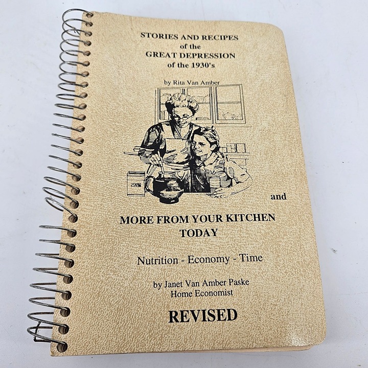 Stories Recipe Cookbook Great Depression 1930s Nutrition Economy Time WI 1992
