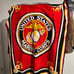 Large Marine Corps Logo Throw Blanket