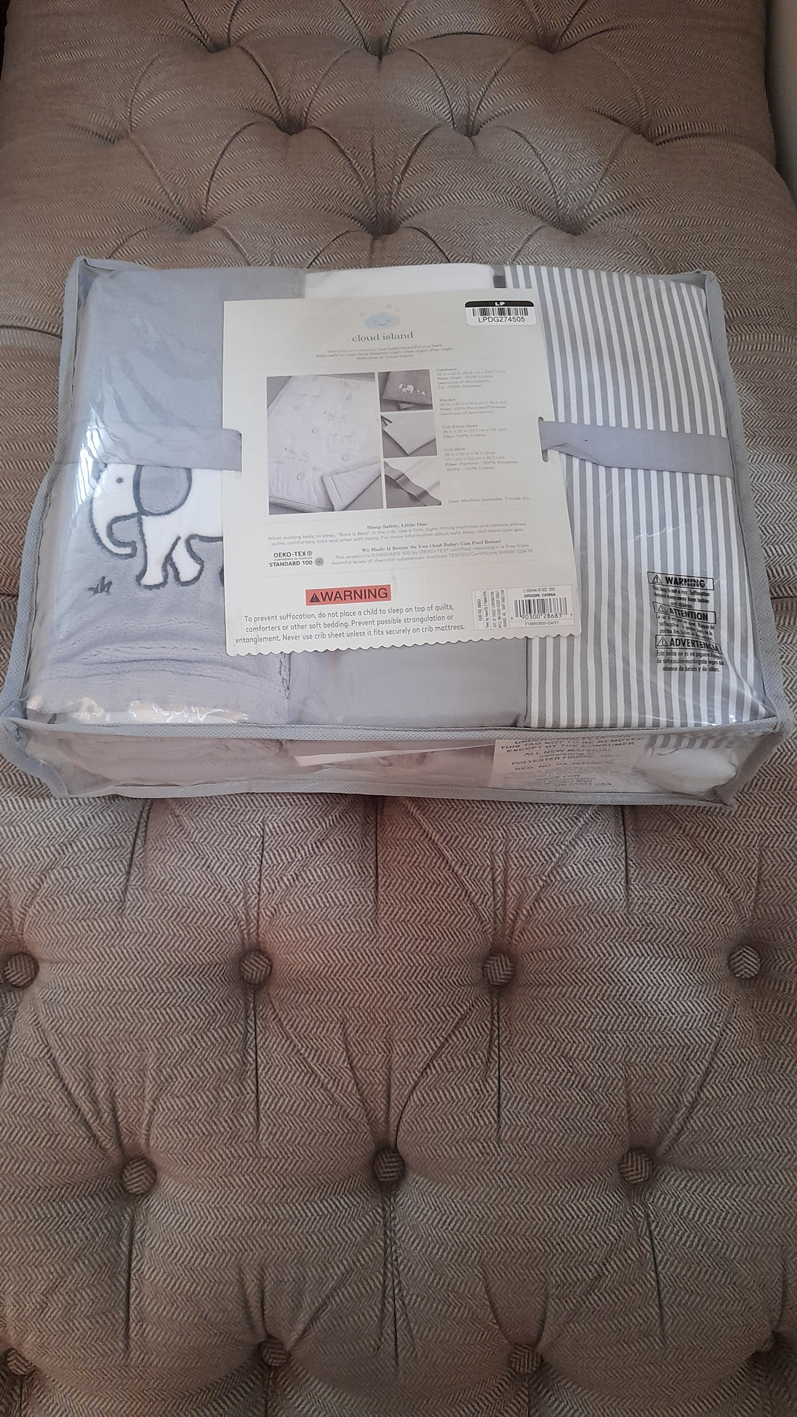 Cloud island crib bedding set - two by two