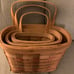 Vintage Beautiful 3 Piece Basket Set