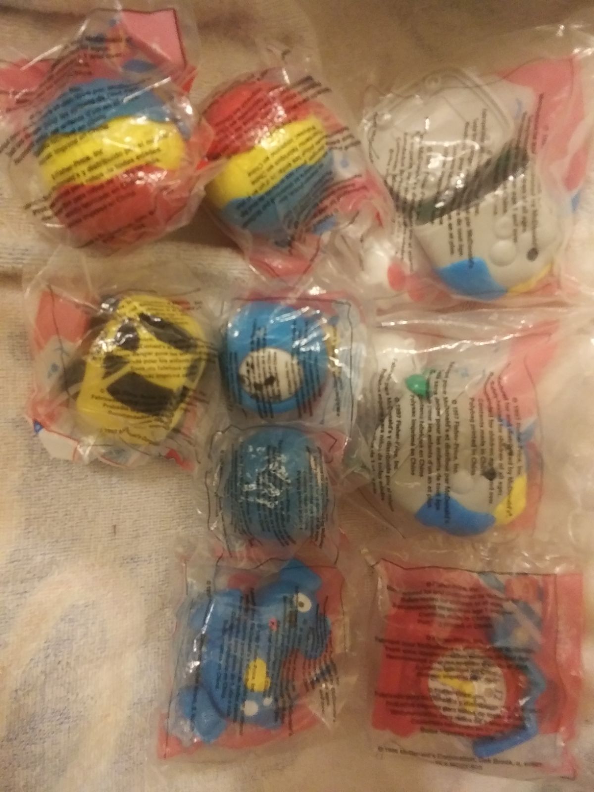 1997 McDonald's Fisher Price Kids Toys