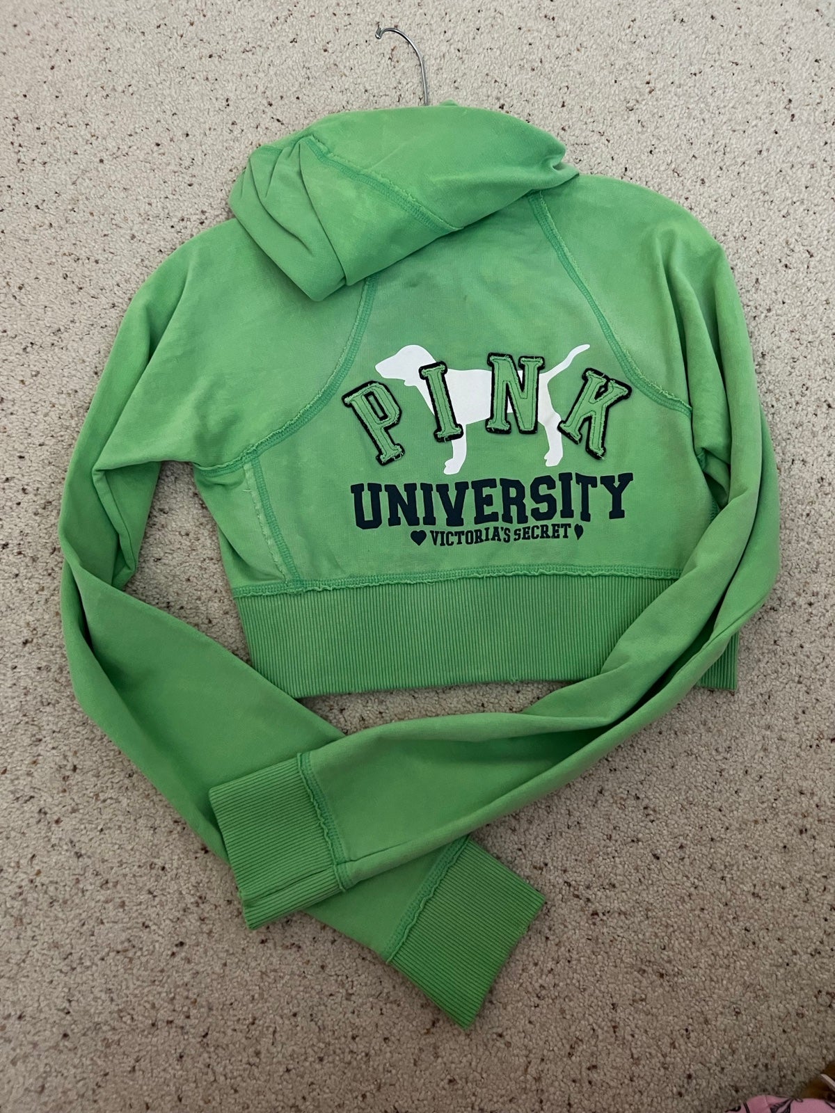 Vintage PINK Zip Up Hoodie