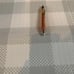 Brand New Unused Kobo Wedge, Rosewood with Red and White Stripes, Ambonia Rosewood Ballpoint Pen