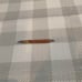 Brand New Unused Kobo Wedge, Rosewood with Red and White Stripes, Ambonia Rosewood Ballpoint Pen