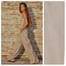NWT. Zara Linen Blend Cargo Jumpsuit. Size S.