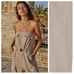 NWT. Zara Linen Blend Cargo Jumpsuit. Size S.