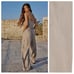 NWT. Zara Linen Blend Cargo Jumpsuit. Size S.