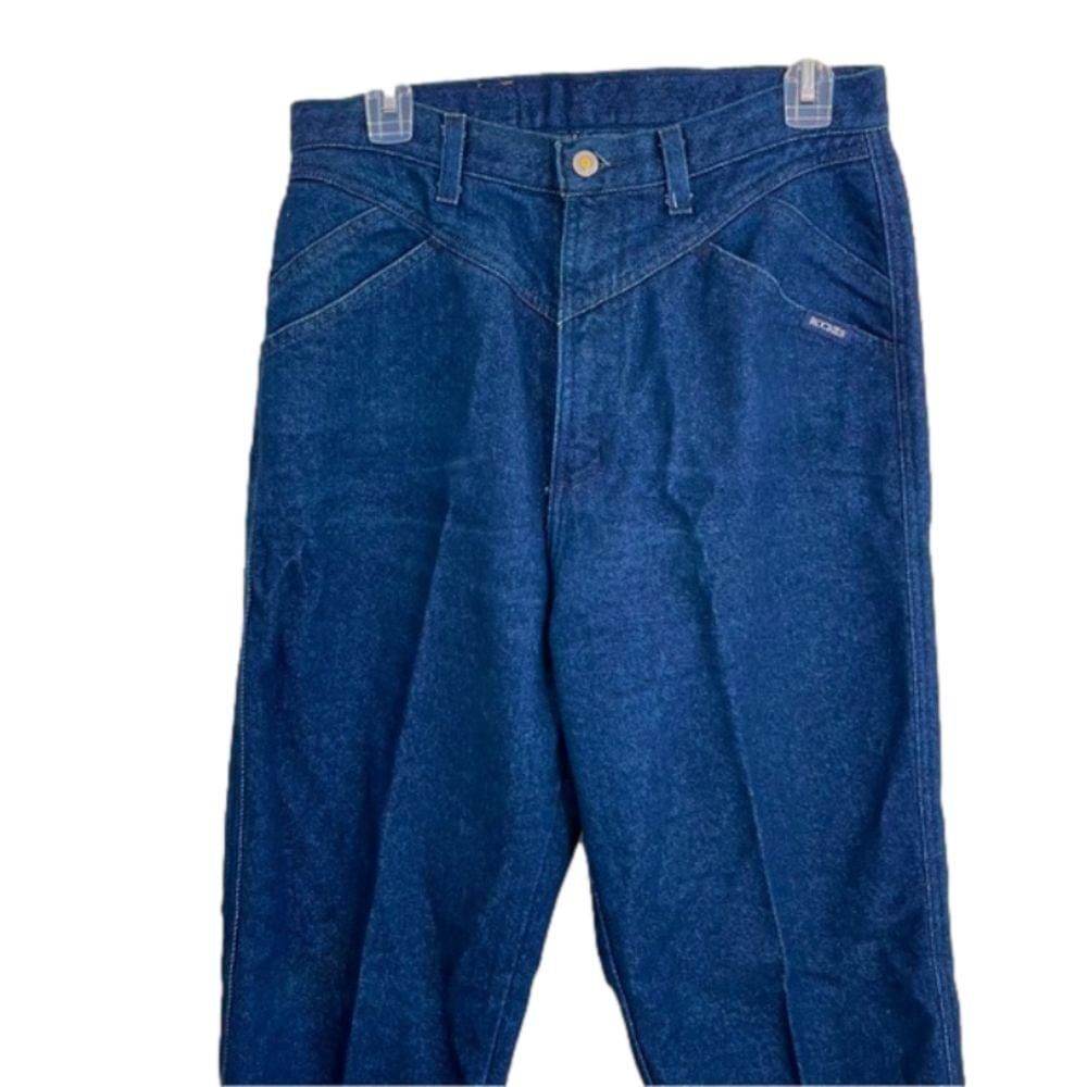 Vintage 90s Rocky Mountain Jeans 30x32 Tapered High Waisted Women’s 13/14