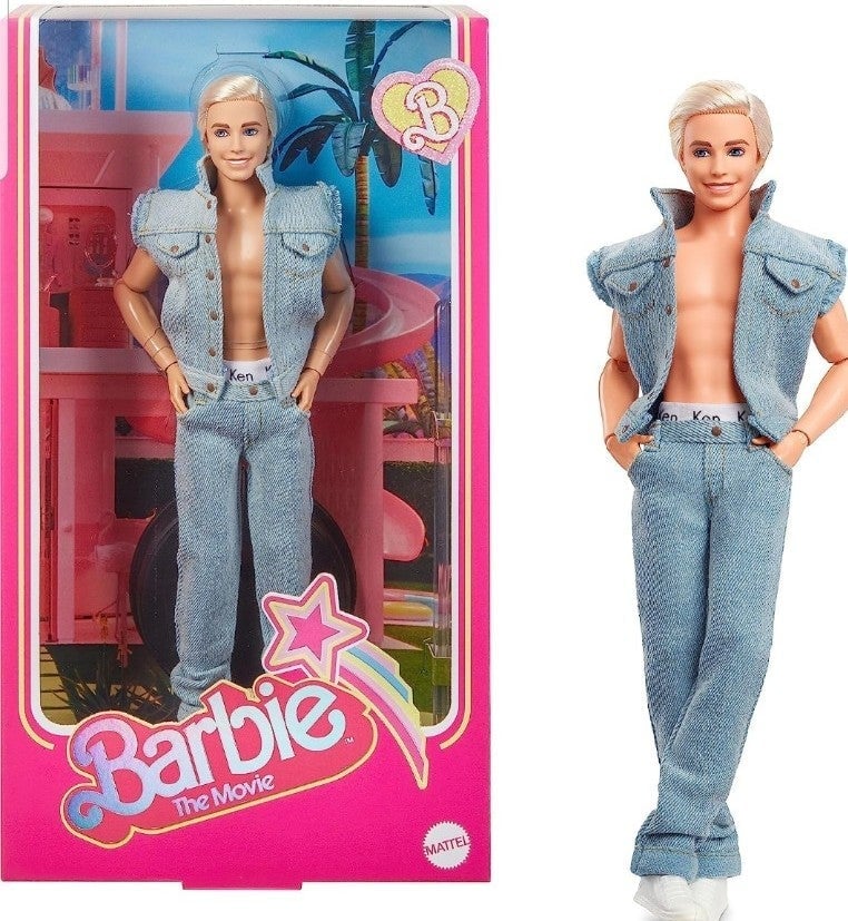 Barbie The Movie KEN doll denim new