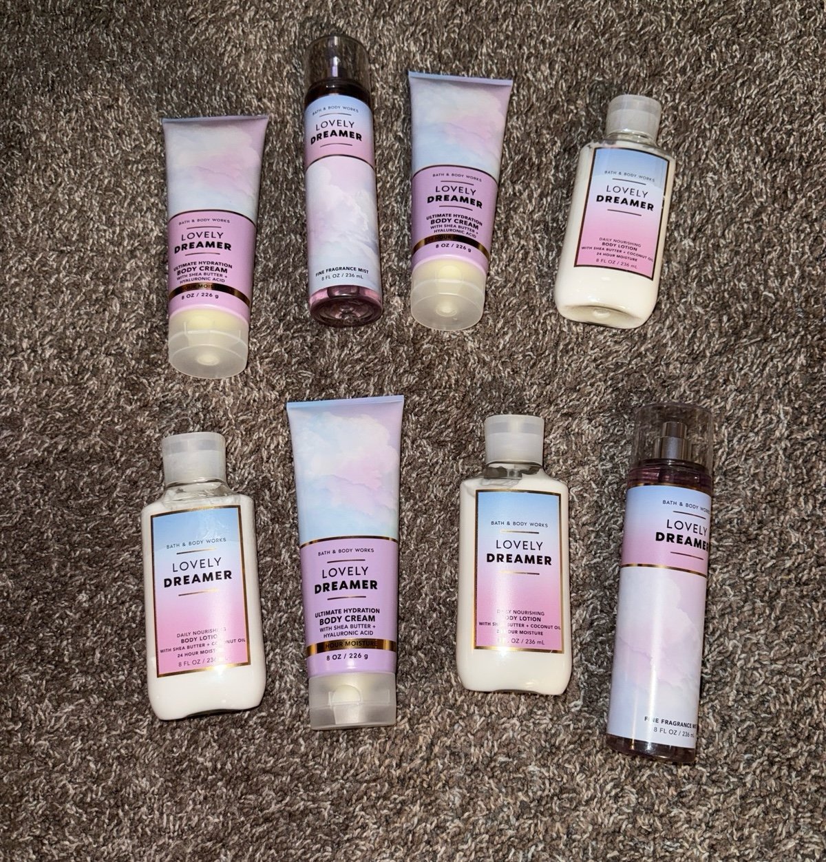 Bath & body works Lovely dreamer bundle of (8 total)